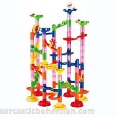 Maggift Marble Runs Toy Set Translucent Marbulous 105 Pieces 30 Glass Marbles B06Y52QXHR